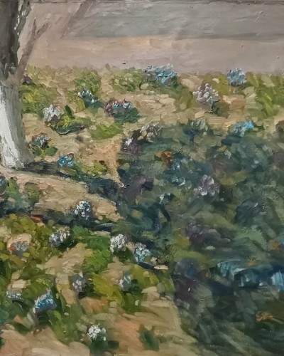 Тень от кустарника Тень от кустарника