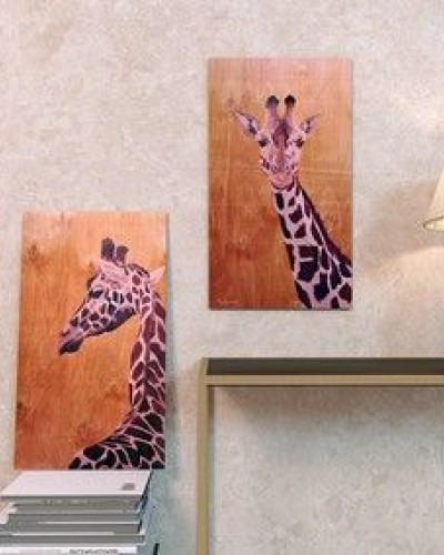 “Giraffe” «Жирафы» диптих