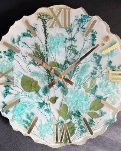 Настенные часы Цветы Тиффани Настенные часы Цветы Тиффани