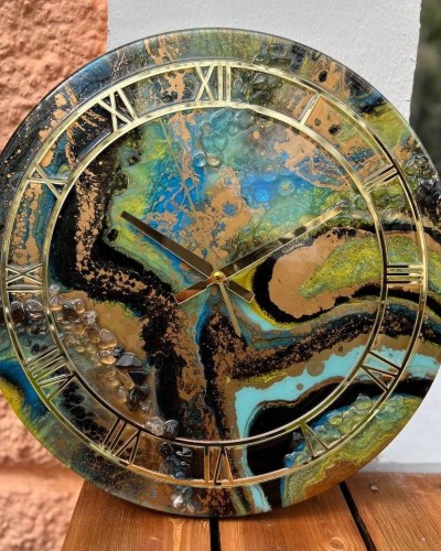 Настенные часы Глубинные минералы Настенные часы Глубинные минералы
