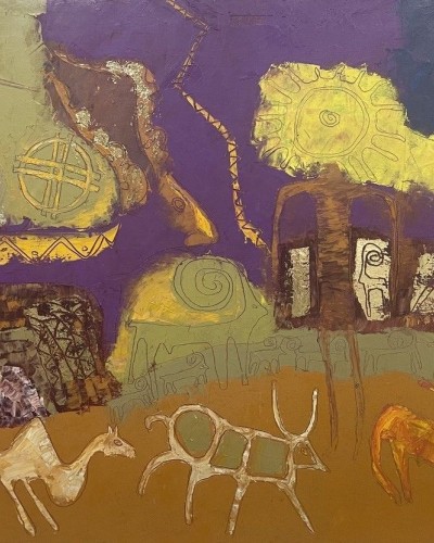 Молния и бегство животных Молния и бегство животных