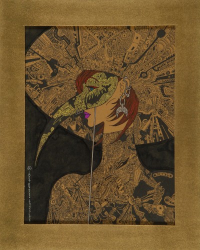 Женщина в маске Женщина в маске