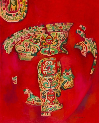 Натюрморт на красном Натюрморт на красном