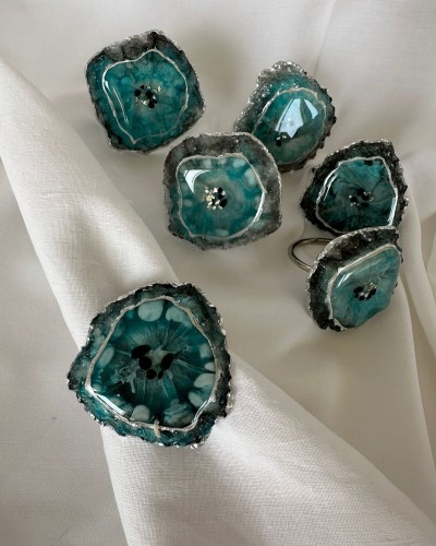 Набор сервировочных колец для салфеток 6 шт Набор сервировочных колец для салфеток 6 шт