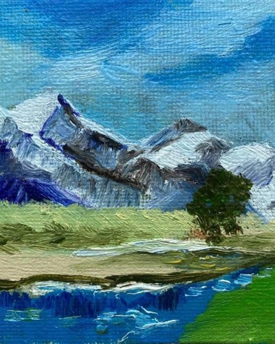 Алатау. Картины- магниты №1