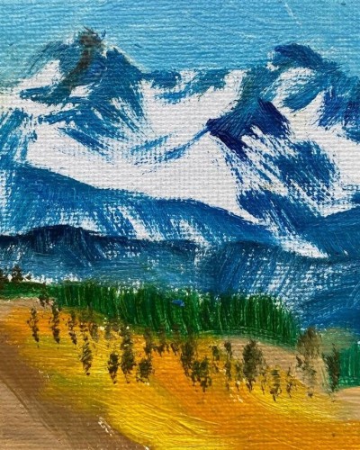 Алатау. Картины- магниты №3