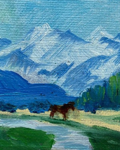 Алатау. Картины- магниты №4